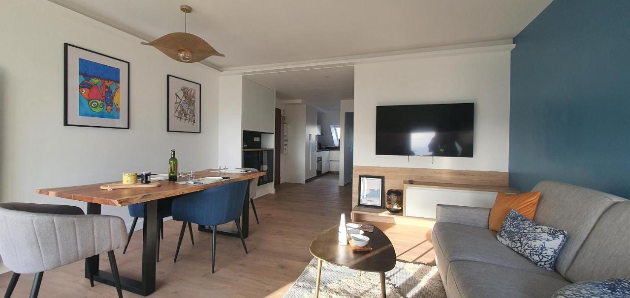 Appartement Bretagne Vue Mer Exceptionnelle Sur Les Hauts D'Erquy Au Calme ! Et Au Pied Du Gr34 Kültér fotó