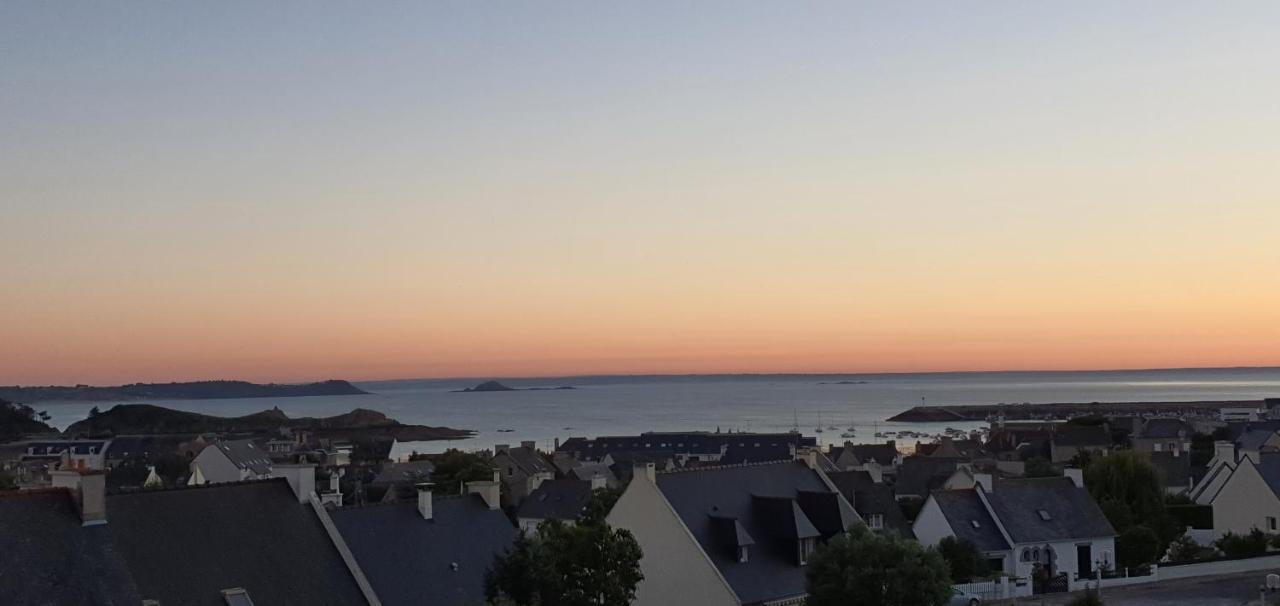 Appartement Bretagne Vue Mer Exceptionnelle Sur Les Hauts D'Erquy Au Calme ! Et Au Pied Du Gr34 Kültér fotó